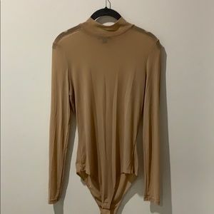 Mesh nude bodysuit